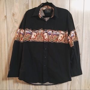 Western Button Down Shirt C10
